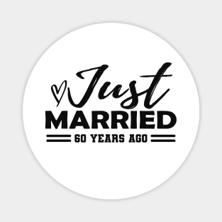 60th Wedding Anniversary - 60 years anniversary Magnet